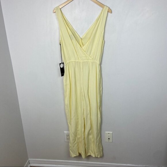 NWT Revolve Privacy Please Yellow Jumpsuit Gansel Size XS New With Tags Bohemian - Picture 14 of 14
